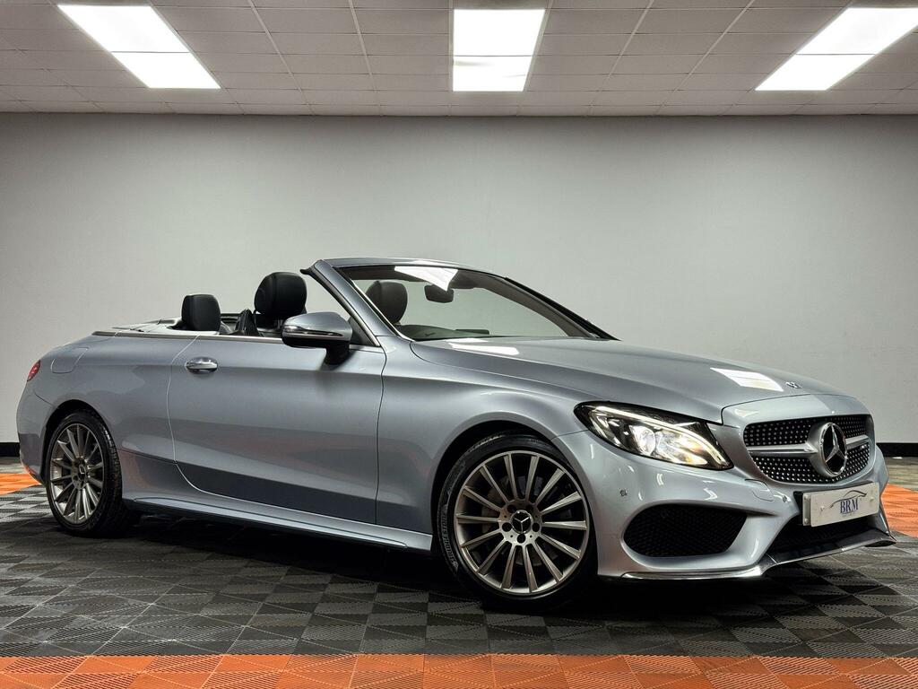 Mercedes-Benz C Class 2.1 C220d Amg Line Cabriolet G-tronic Euro 6 Ss WR18LHE Silver #5
