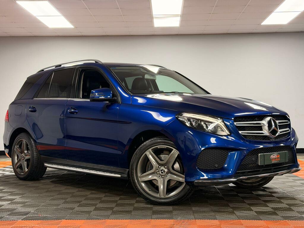 Mercedes-Benz GLE Class 3.0 Gle350d V6 Amg Line G-tronic 4Matic Euro 6 S Blue