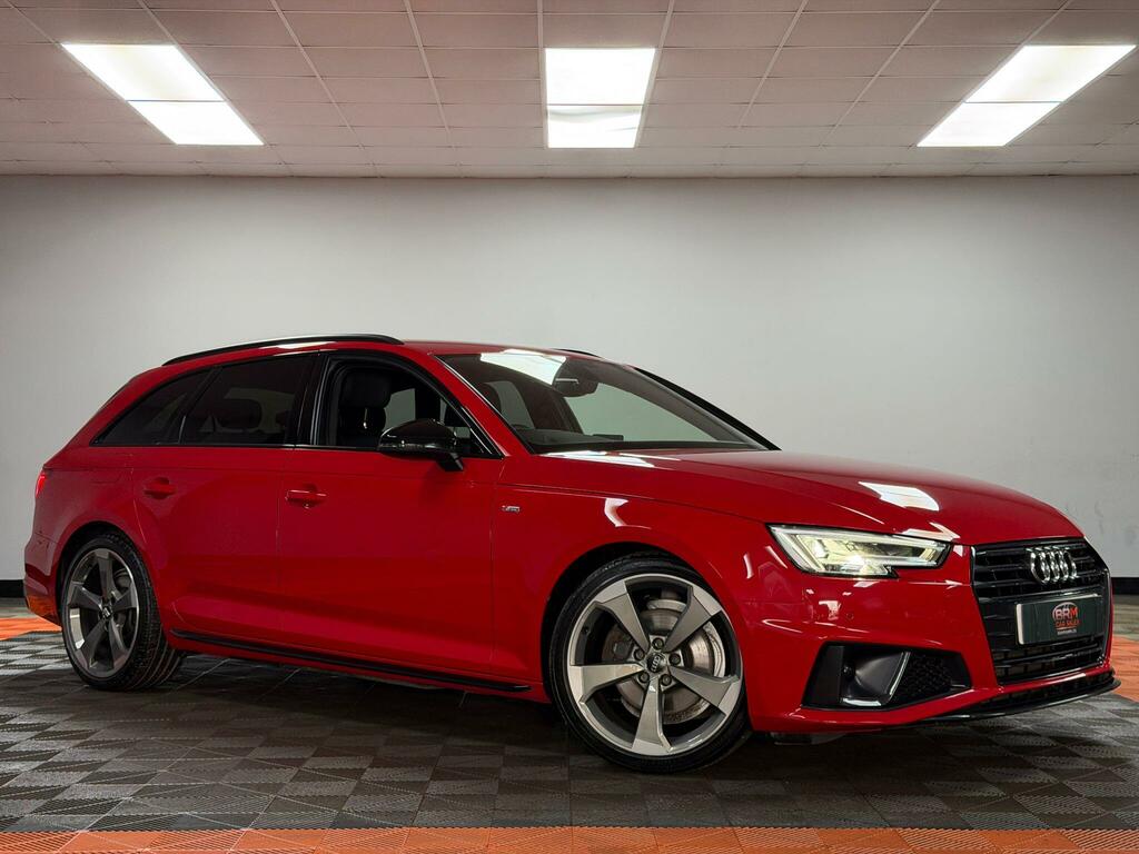 Audi A4 Avant 2.0 Tfsi 40 Black Edition S Tronic Euro 6 Ss Red