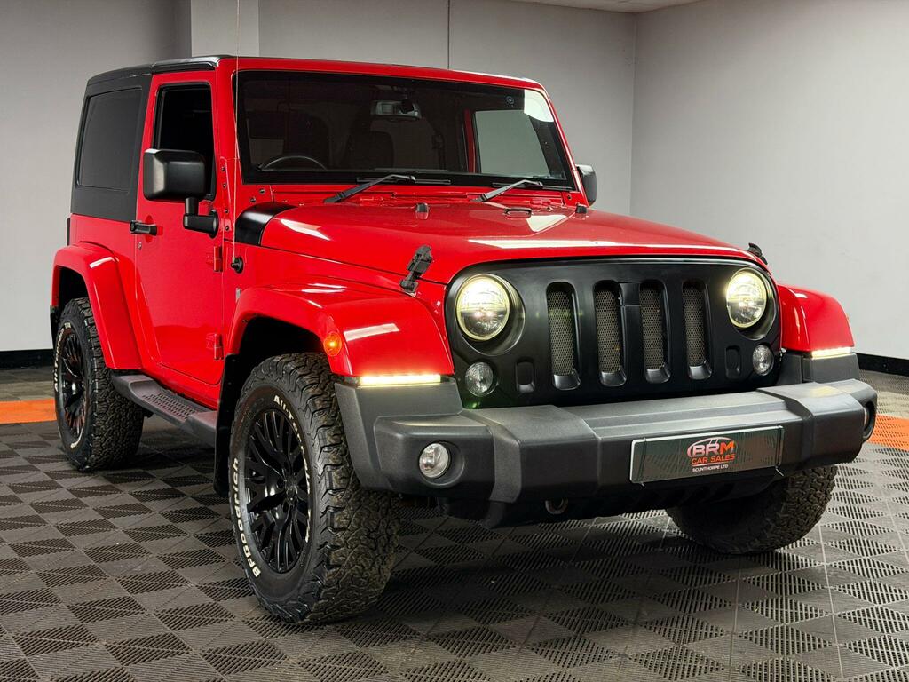Jeep Wrangler 2.8 Crd Sahara 4Wd Euro 5 Red #5
