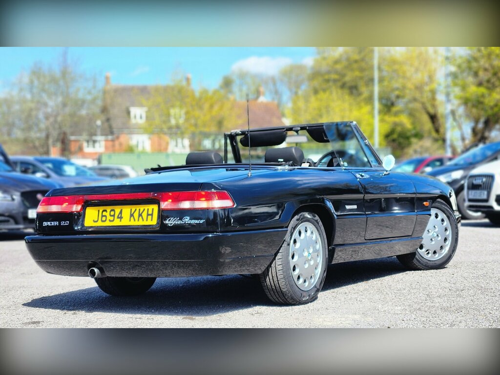 Alfa Romeo Spider Convertible Black #3