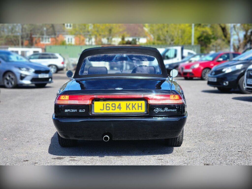 Alfa Romeo Spider Convertible Black #5
