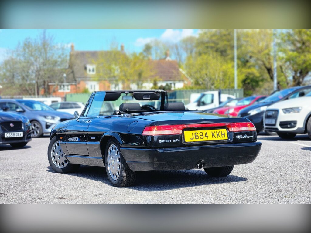 Alfa Romeo Spider Convertible Black #2