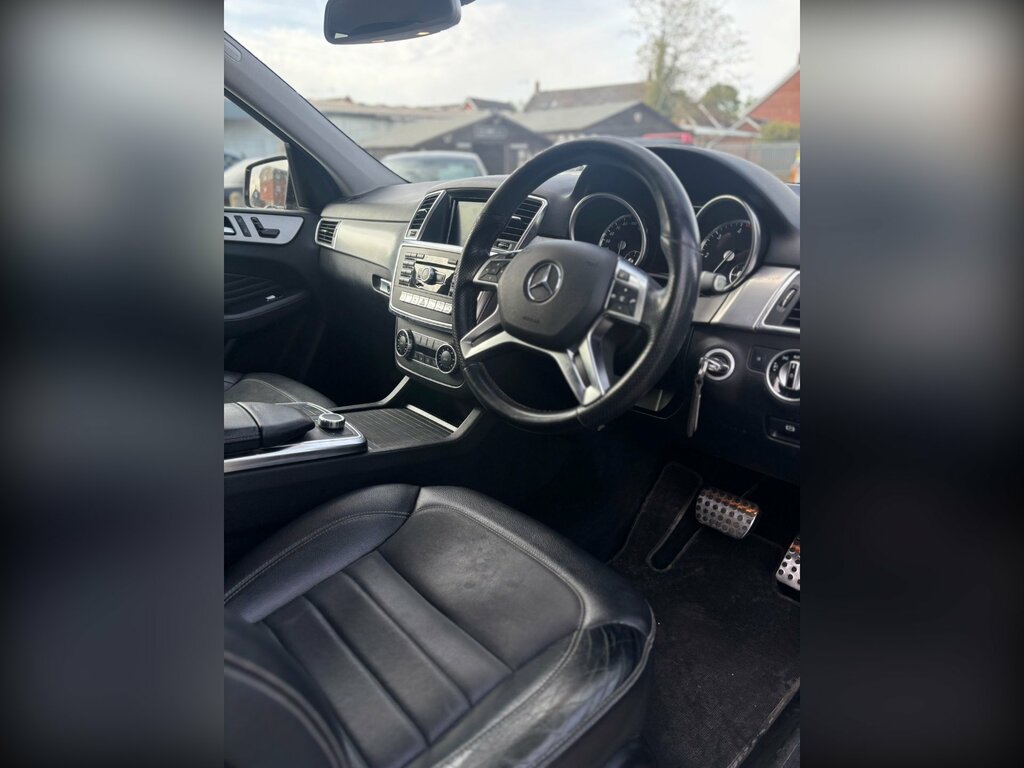 Mercedes-Benz M Class 3.0 Ml350 V6 Bluetec Amg Line Suv G-tro KV64VHT Black #5