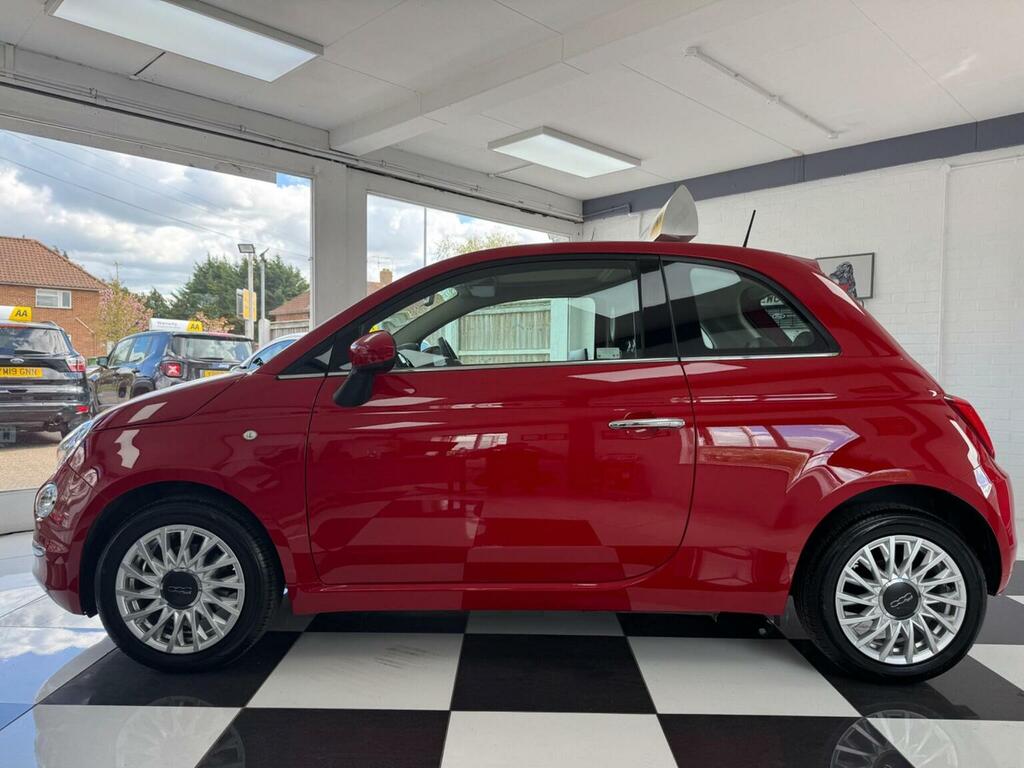 Fiat 500 Hatchback 1.2 Lounge Euro 6 Ss 201868 WT68FVW Red #4