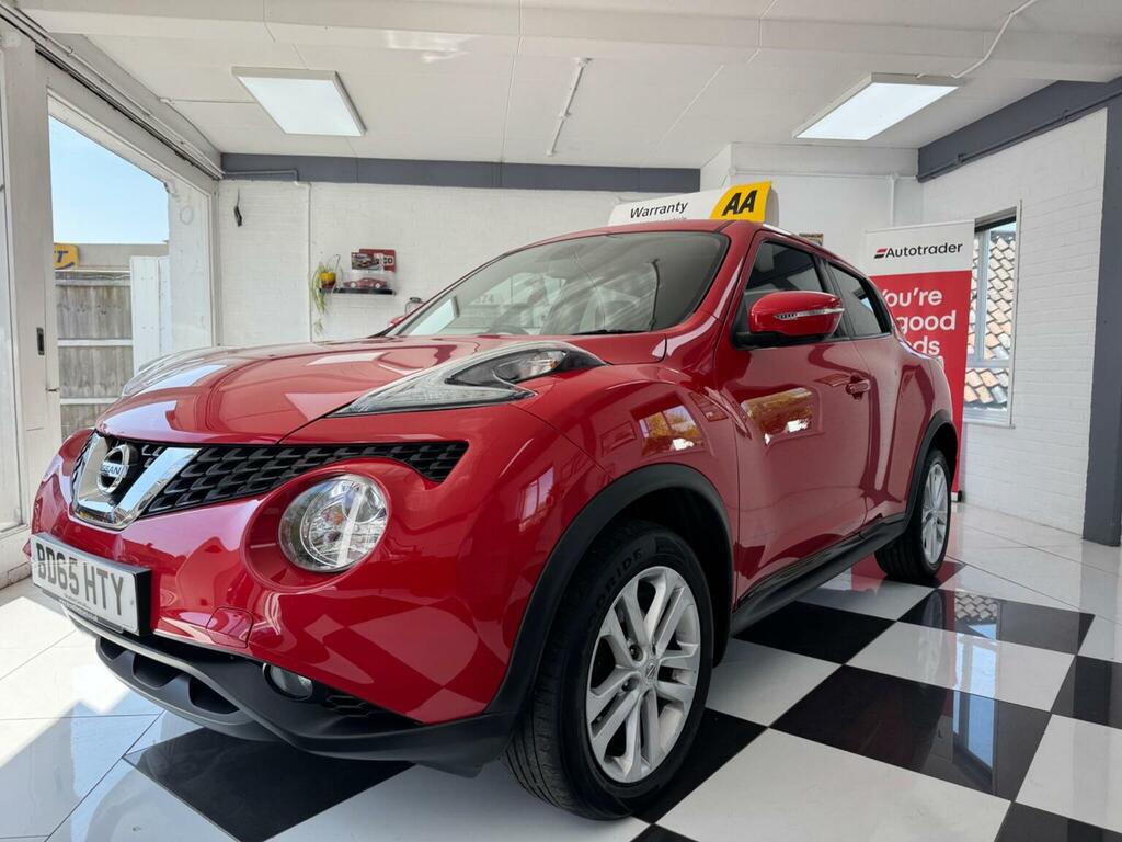 Nissan Juke Suv 1.2 Dig-t N-connecta Euro 6 Ss 201565 BD65HTY Red #3
