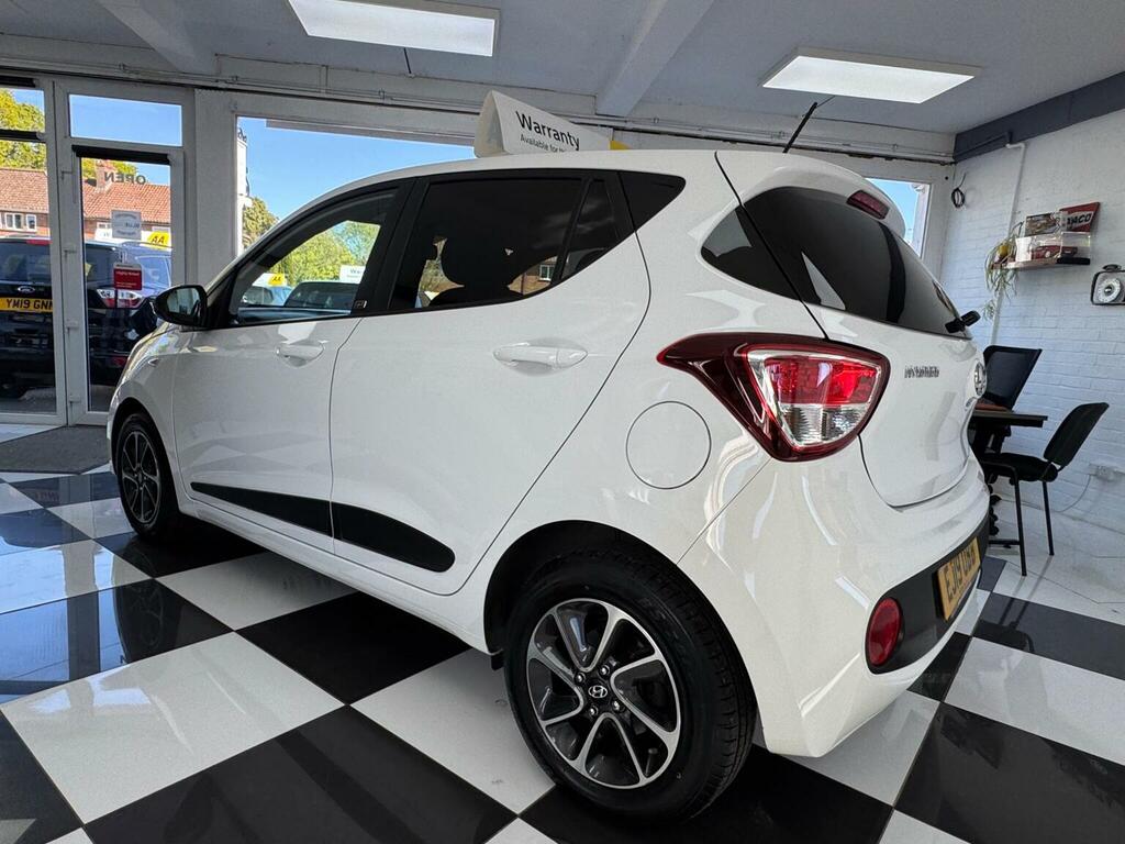Hyundai I10 Hatchback 1.0 Go Se Euro 6 201919 EJ19OBB White #4