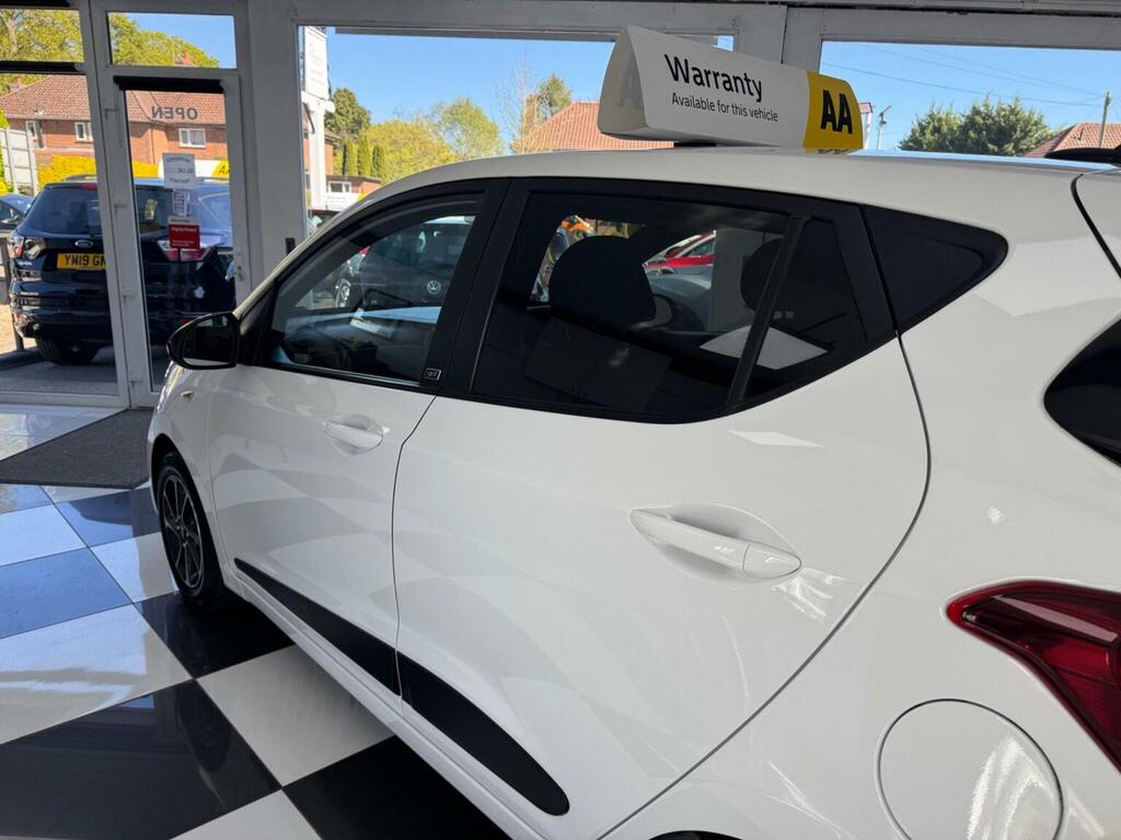 Hyundai I10 Hatchback 1.0 Go Se Euro 6 201919 EJ19OBB White #5