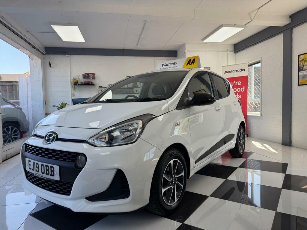 Hyundai I10 Hatchback 1.0 Go Se Euro 6 201919 EJ19OBB White #3