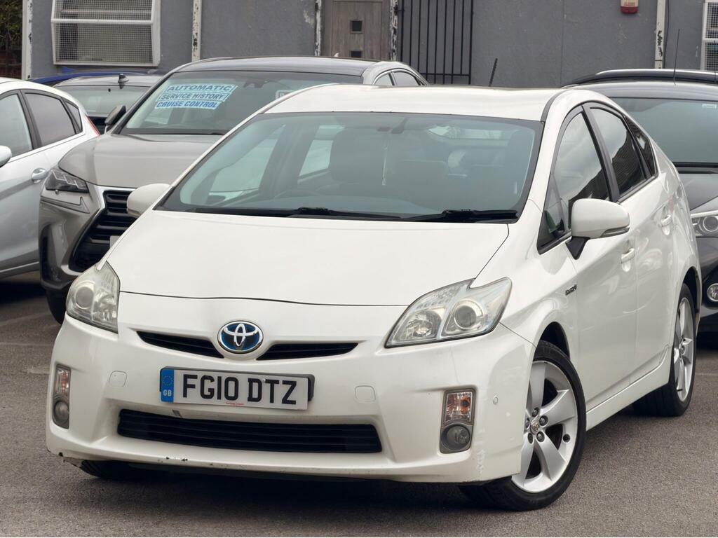 Toyota Prius 1.8 Vvt-h T Spirit Cvt Euro 5 S S FG10DTZ White #3