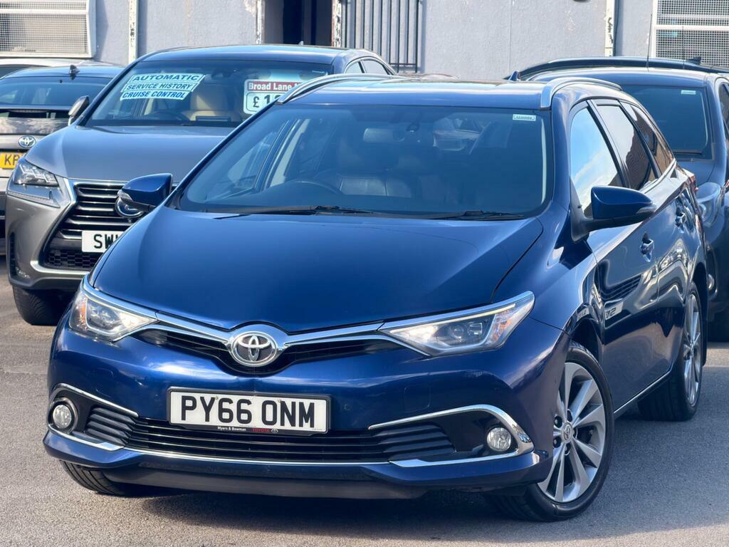 Toyota Auris 1.2 Vvt-i Excel Touring Sports Euro 6 S S PY66ONM Blue #3