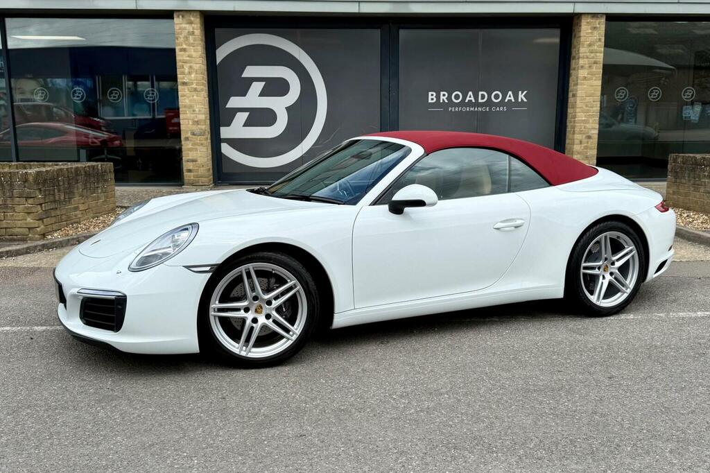 Porsche 911 Convertible 3.0T 991 Carrera Pdk Euro 6 Ss White #5