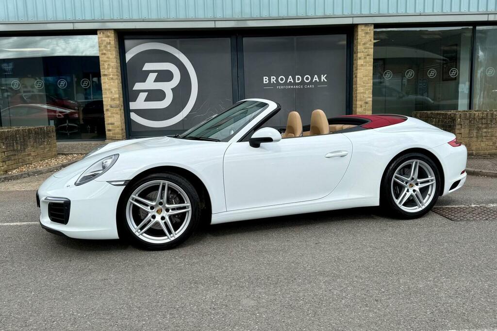 Porsche 911 Convertible 3.0T 991 Carrera Pdk Euro 6 Ss White #6