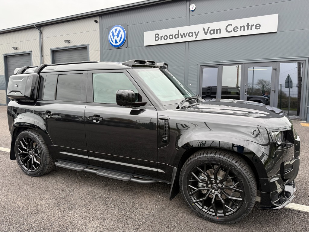 Land Rover Defender 110 X Dynamic Se Hard Top Commercial With Wide Arch Ju Black #2