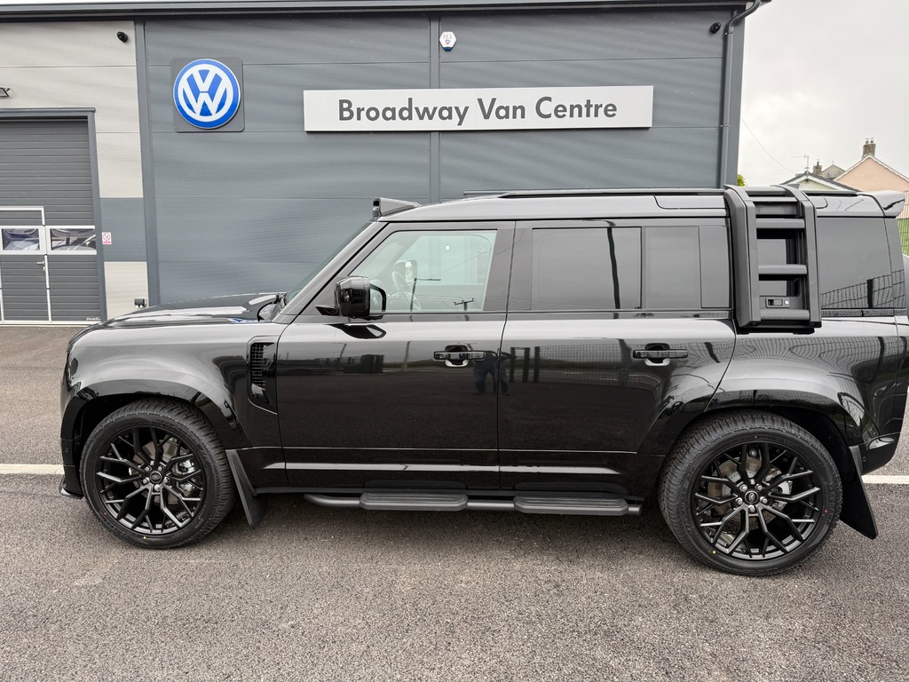 Land Rover Defender 110 X Dynamic Se Hard Top Commercial With Wide Arch Ju Black #3