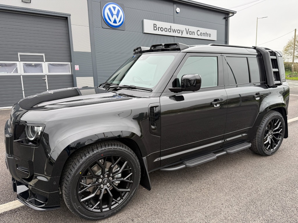 Land Rover Defender 110 X Dynamic Se Hard Top Commercial With Wide Arch Ju Black