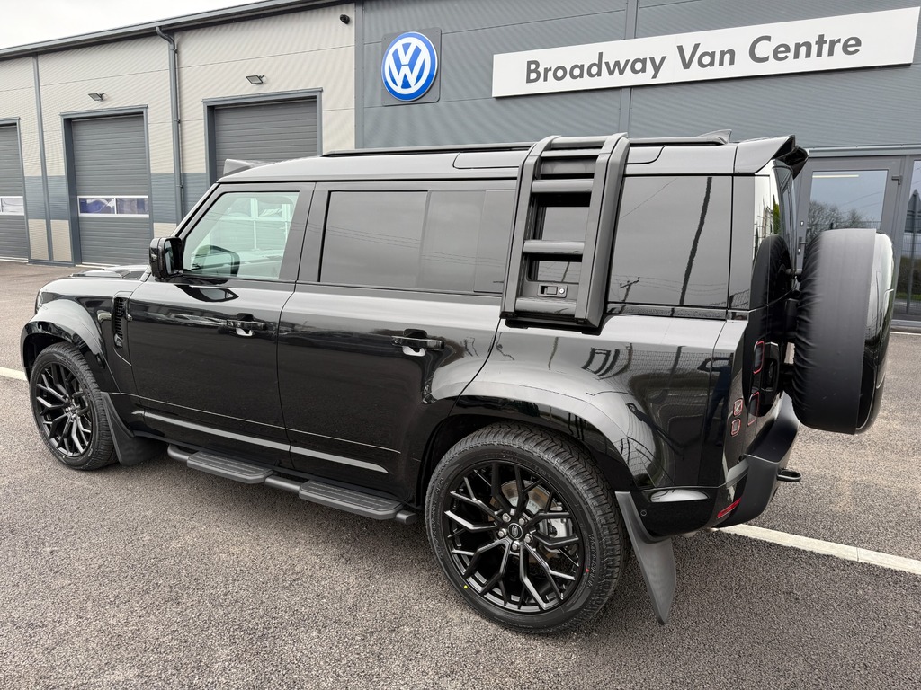 Land Rover Defender 110 X Dynamic Se Hard Top Commercial With Wide Arch Ju Black #4