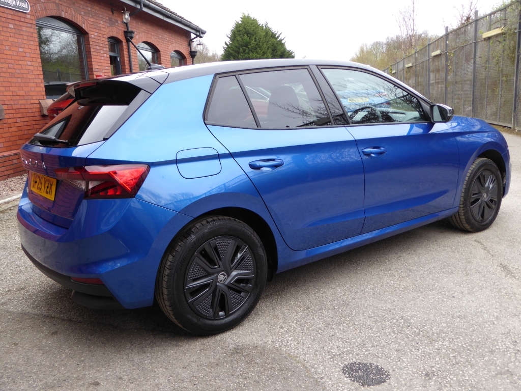 Skoda Fabia 1.0 Design Edition Tsi DF25YZK Blue #3