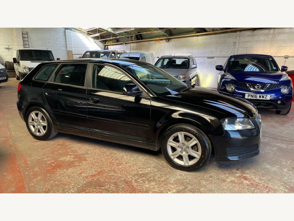 Audi A3 1.9 Tdi Sportback Euro 4 Black #5