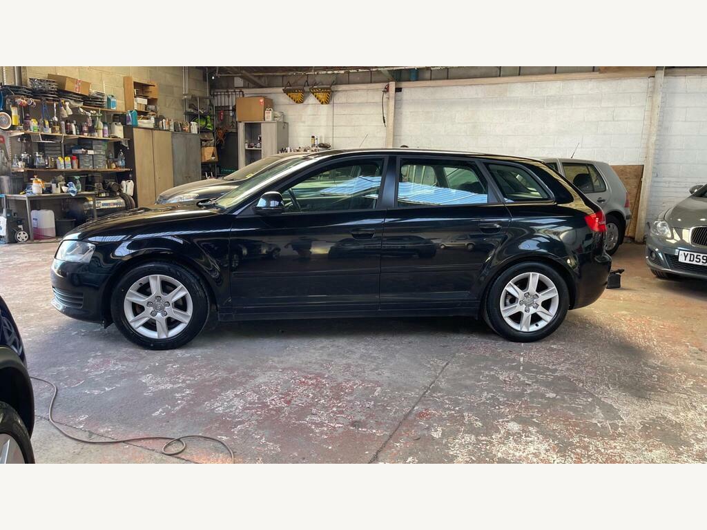 Audi A3 1.9 Tdi Sportback Euro 4 Black #6