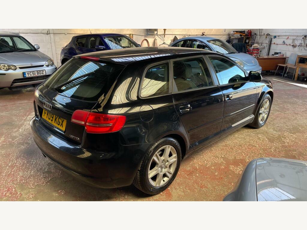 Audi A3 1.9 Tdi Sportback Euro 4 Black #4
