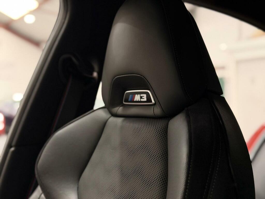 BMW M3 Saloon 3.0 Biturbo Competition Steptronic Euro 6 DF21HJV Red #5