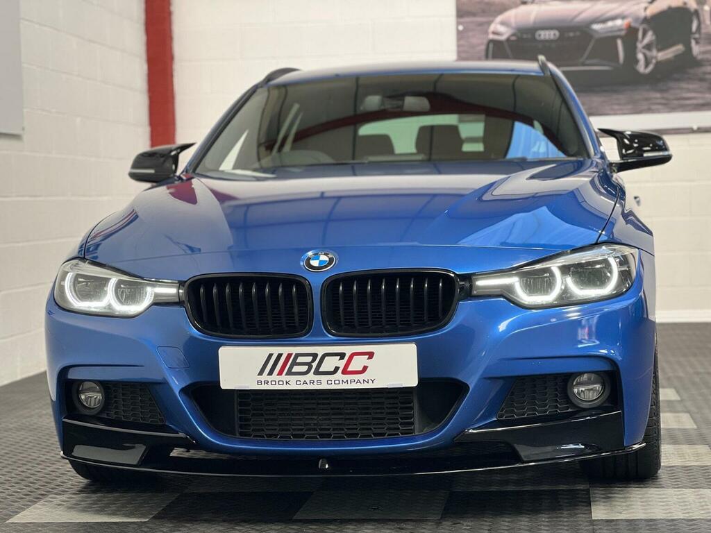 BMW 3 Series Estate 2.0 320D M Sport Shadow Edition Touring Aut YH69XHN Blue #2