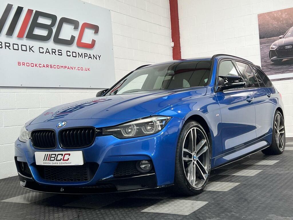 BMW 3 Series Estate 2.0 320D M Sport Shadow Edition Touring Aut YH69XHN Blue #3