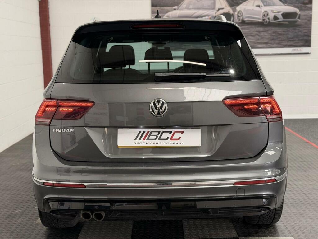 Volkswagen Tiguan Suv 2.0 Tdi R-line Tech 4Motion Euro 6 Ss NH19VVZ Grey #3