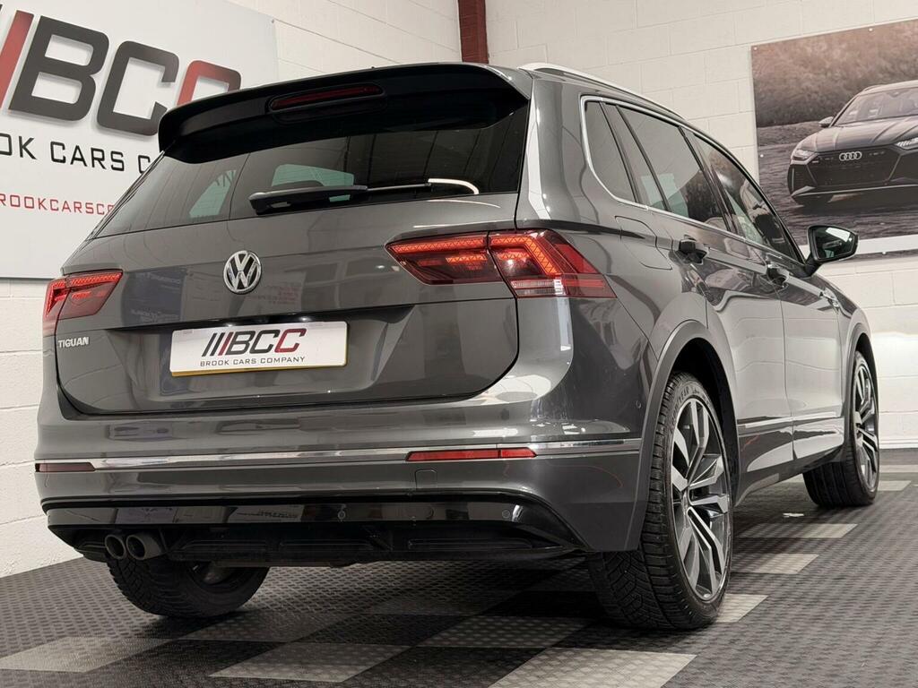 Volkswagen Tiguan Suv 2.0 Tdi R-line Tech 4Motion Euro 6 Ss NH19VVZ Grey #4