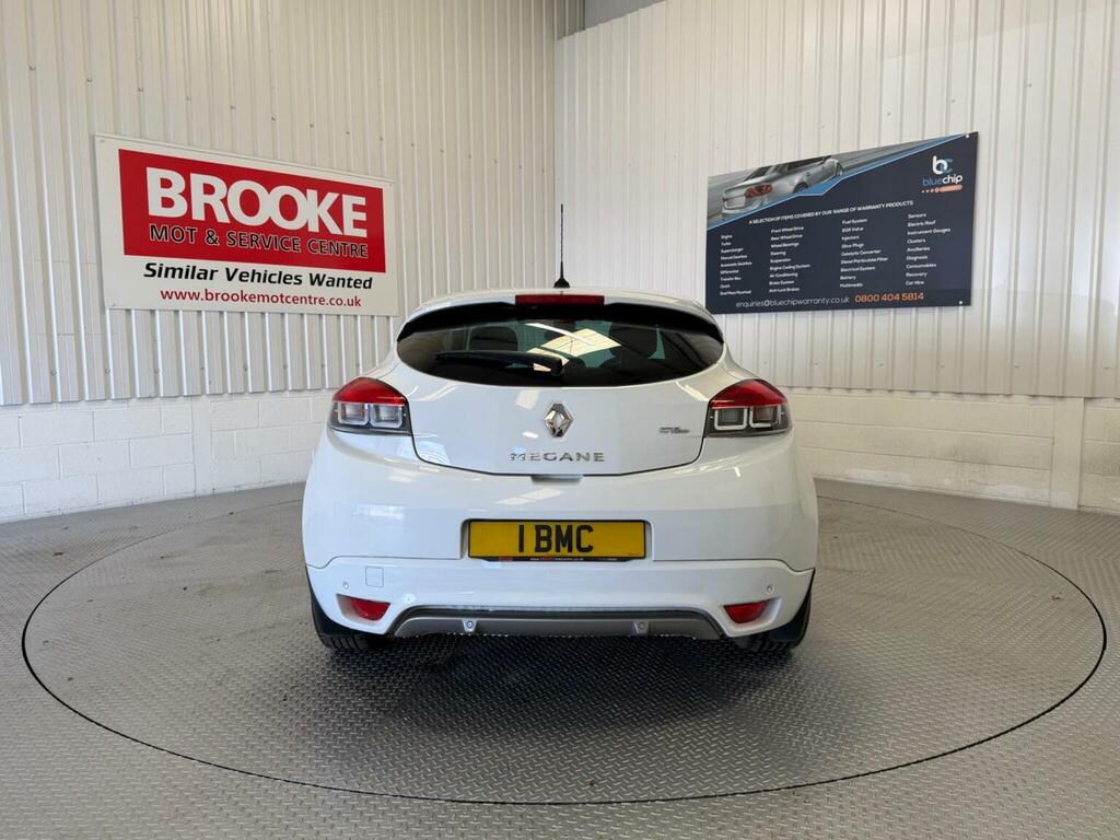 Renault Megane Coupe 1.5 Dci Gt Line Nav Euro 6 Ss 20161 WG16VXO White #4