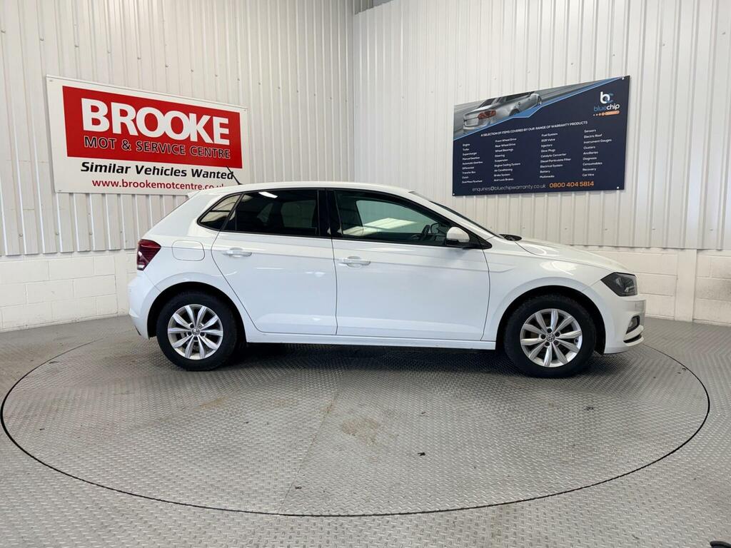 Volkswagen Polo Hatchback 1.0 Evo Match Euro 6 Ss 202020 LD20NBX White #5