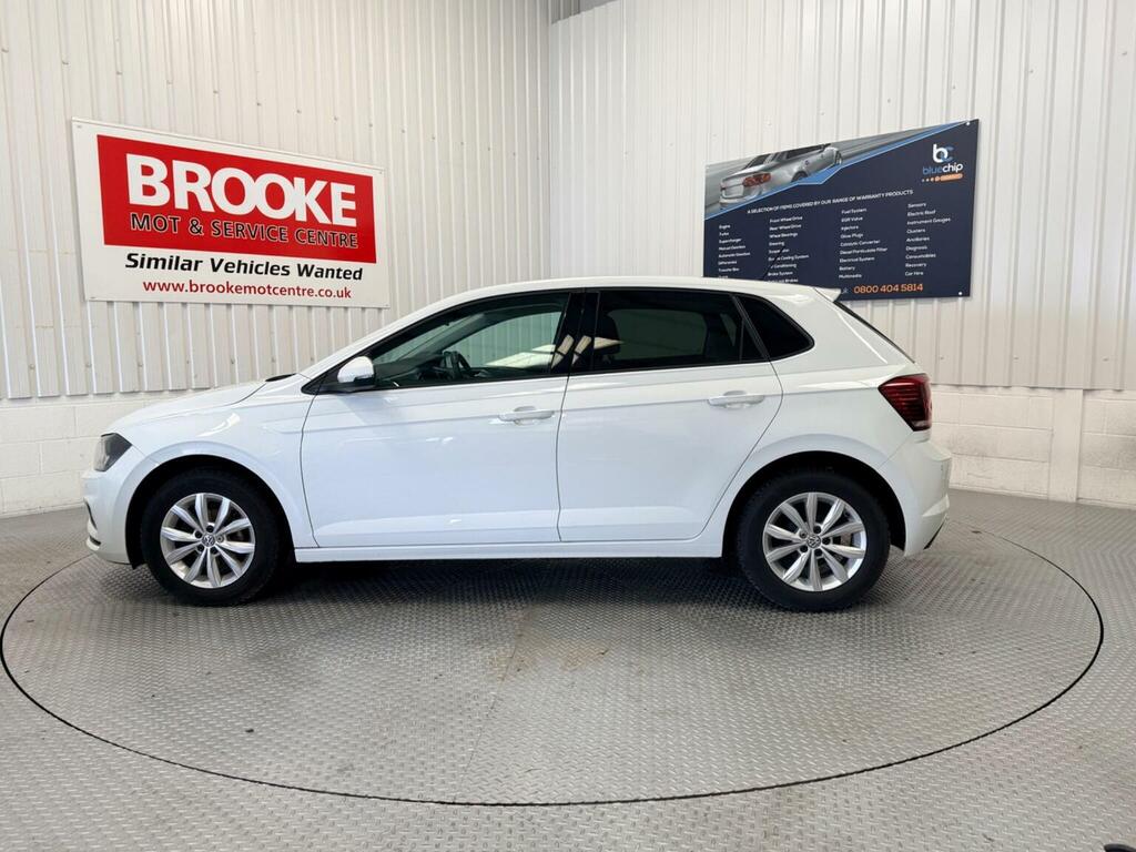Volkswagen Polo Hatchback 1.0 Evo Match Euro 6 Ss 202020 LD20NBX White #6