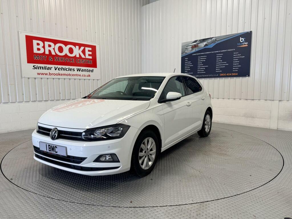Volkswagen Polo Hatchback 1.0 Evo Match Euro 6 Ss 202020 LD20NBX White #2