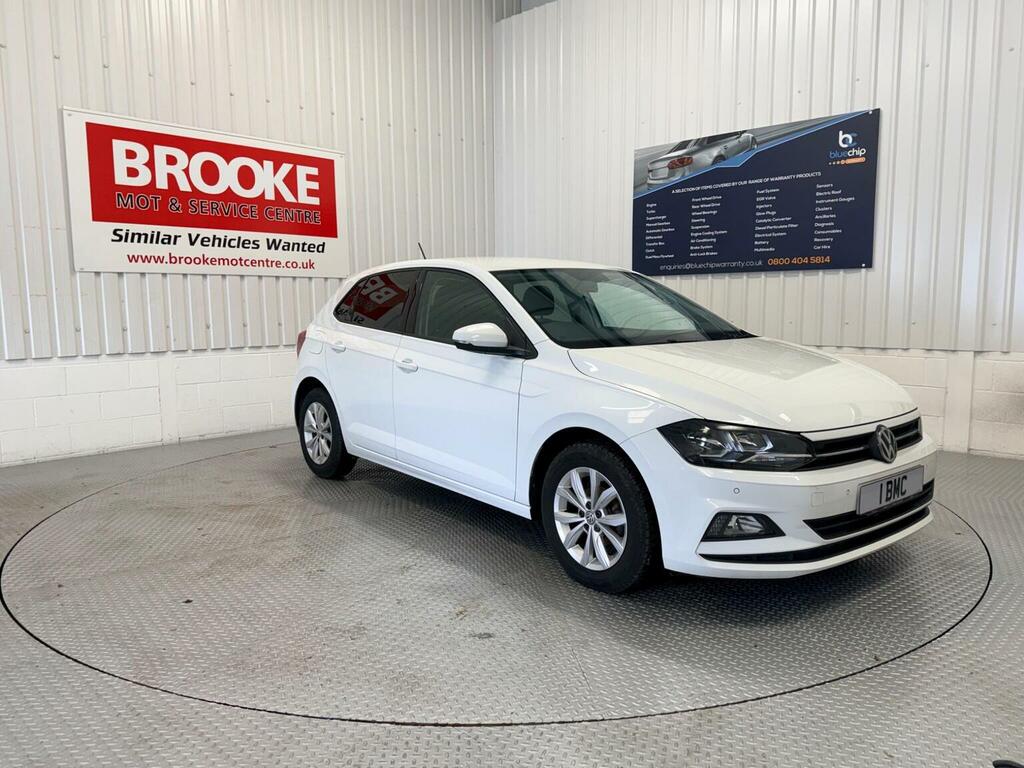 Volkswagen Polo Hatchback 1.0 Evo Match Euro 6 Ss 202020 White