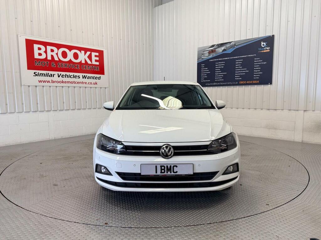 Volkswagen Polo Hatchback 1.0 Evo Match Euro 6 Ss 202020 LD20NBX White #3