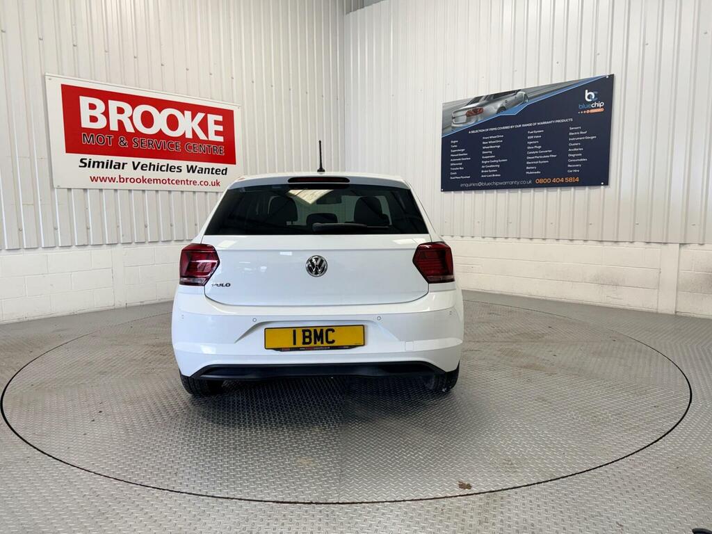 Volkswagen Polo Hatchback 1.0 Evo Match Euro 6 Ss 202020 LD20NBX White #4