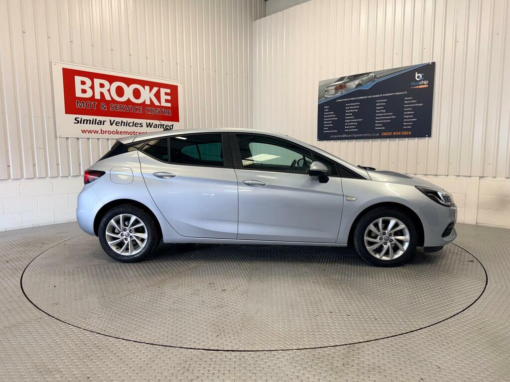 Vauxhall Astra Hatchback 1.2 Turbo Business Edition Nav Euro 6 S EA20NJF Silver #4