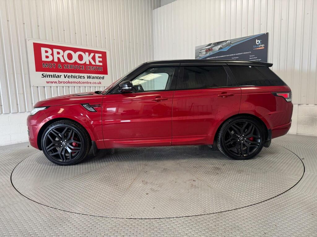 Land Rover Range Rover Sport Suv 3.0 Sd V6 Hse Dynamic 4Wd Euro 6 Ss LP16SZJ Red #4