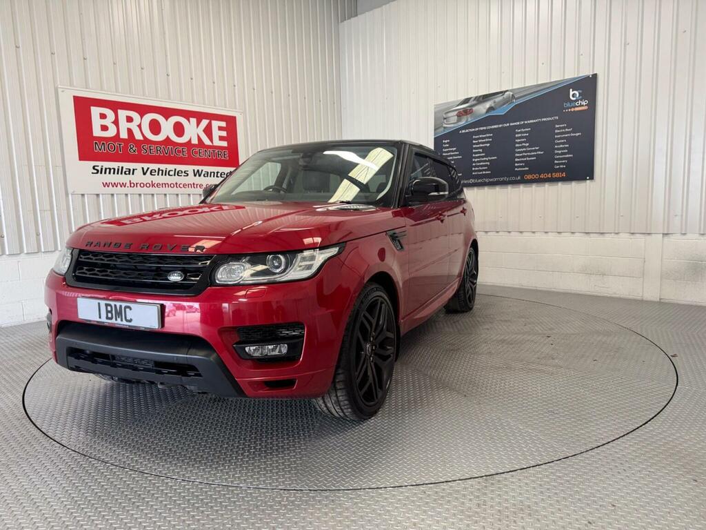 Land Rover Range Rover Sport Suv 3.0 Sd V6 Hse Dynamic 4Wd Euro 6 Ss LP16SZJ Red #3