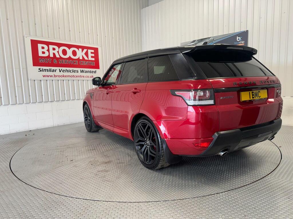 Land Rover Range Rover Sport Suv 3.0 Sd V6 Hse Dynamic 4Wd Euro 6 Ss LP16SZJ Red #5