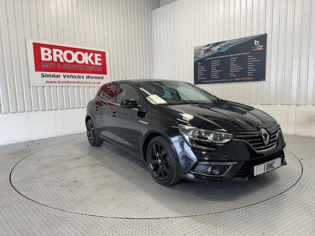 Renault Megane Hatchback 1.3 Tce Iconic Euro 6 Ss 201868 Black