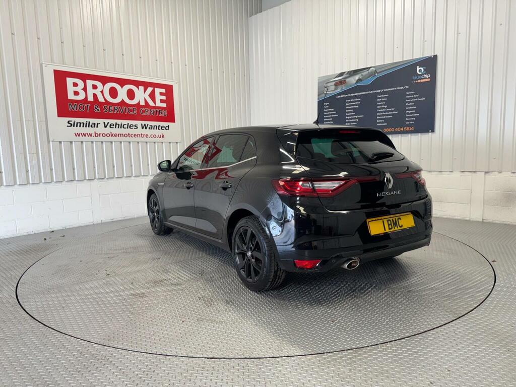 Renault Megane Hatchback 1.3 Tce Iconic Euro 6 Ss 201868 Black #5