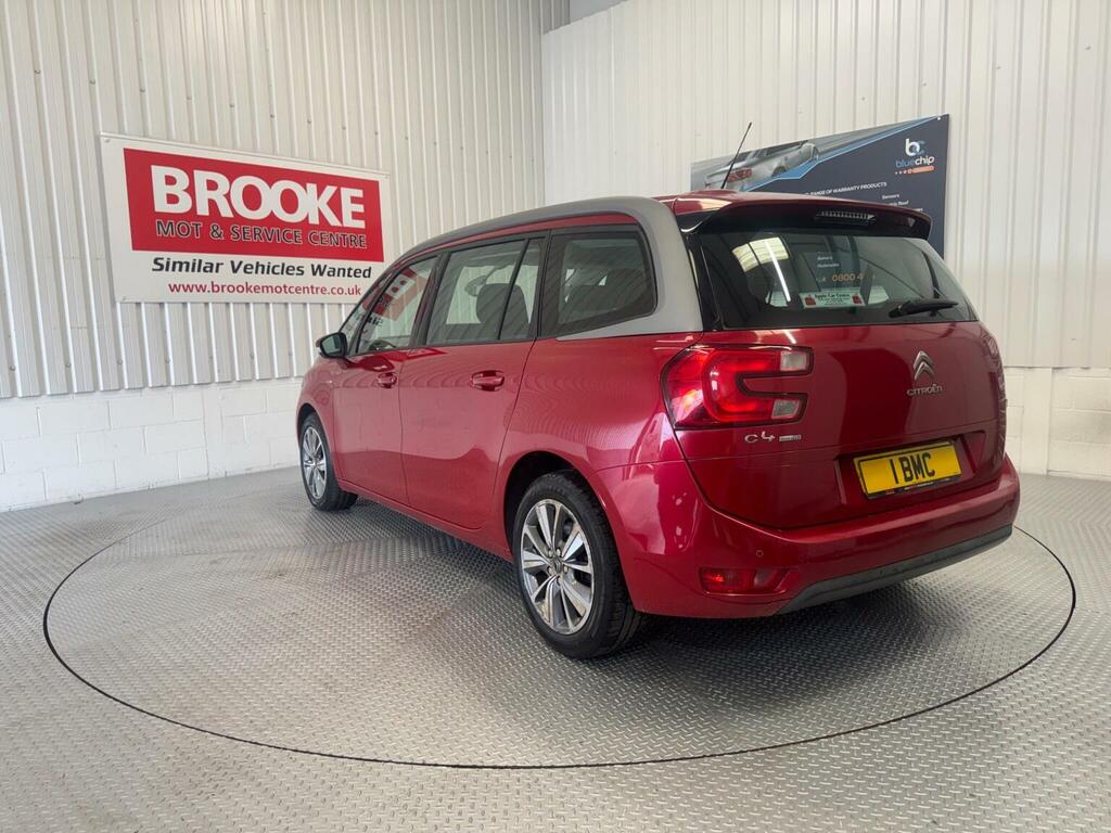 Citroen Grand C4 Picasso Mpv 1.6 Bluehdi Exclusive Euro 6 Ss 20156 Red #5