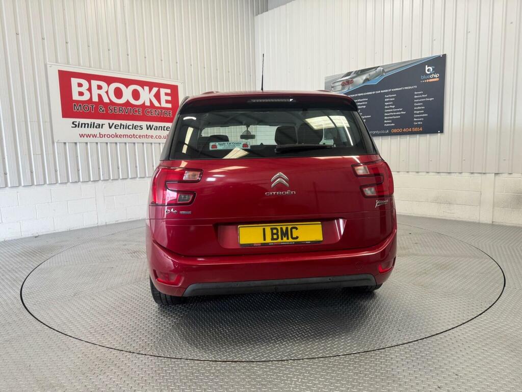Citroen Grand C4 Picasso Mpv 1.6 Bluehdi Exclusive Euro 6 Ss 20156 Red #6