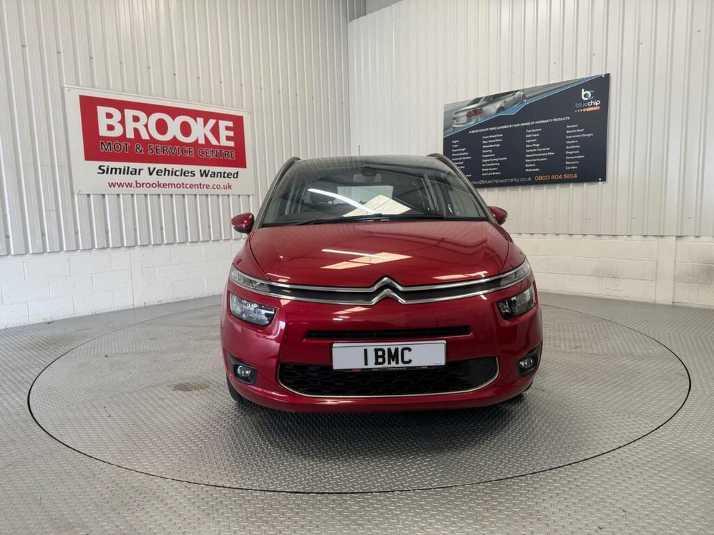 Citroen Grand C4 Picasso Mpv 1.6 Bluehdi Exclusive Euro 6 Ss 20156 Red #2