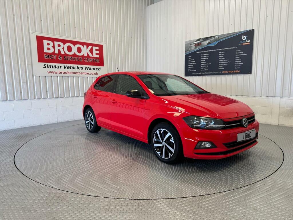 Volkswagen Polo Hatchback 1.0 Evo Beats Euro 6 Ss 201919 Red