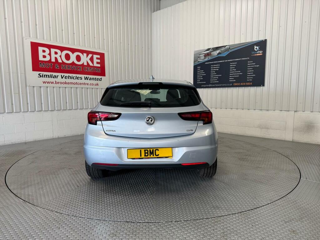 Vauxhall Astra Hatchback 1.6 Cdti Ecoflex Elite Nav Euro 6 Ss DV17EDO Silver #6