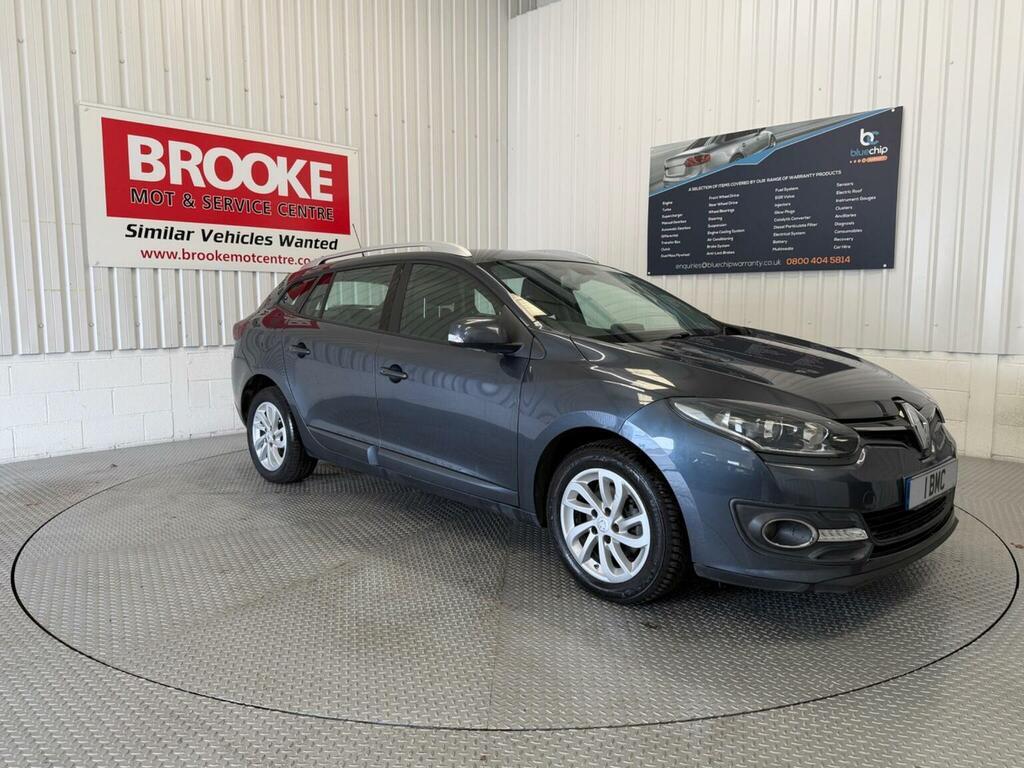 Renault Megane Estate 1.5 Dci Dynamique Nav Sport Tourer Euro 6 Grey