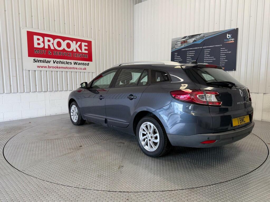 Renault Megane Estate 1.5 Dci Dynamique Nav Sport Tourer Euro 6 AK65ORJ Grey #5